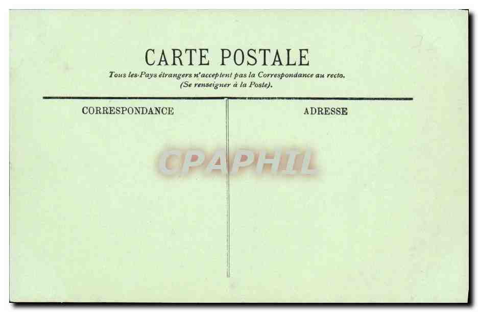 CPA Caen La Poissonnerie et l Abreuvoir — Rückseite