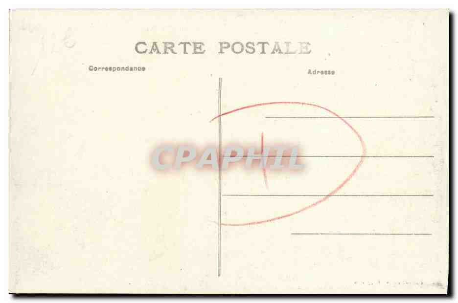 CAEN-Aviation - Sur la Place Saint-Sauveur — 1910 — Collection A. B., Caen — Verso