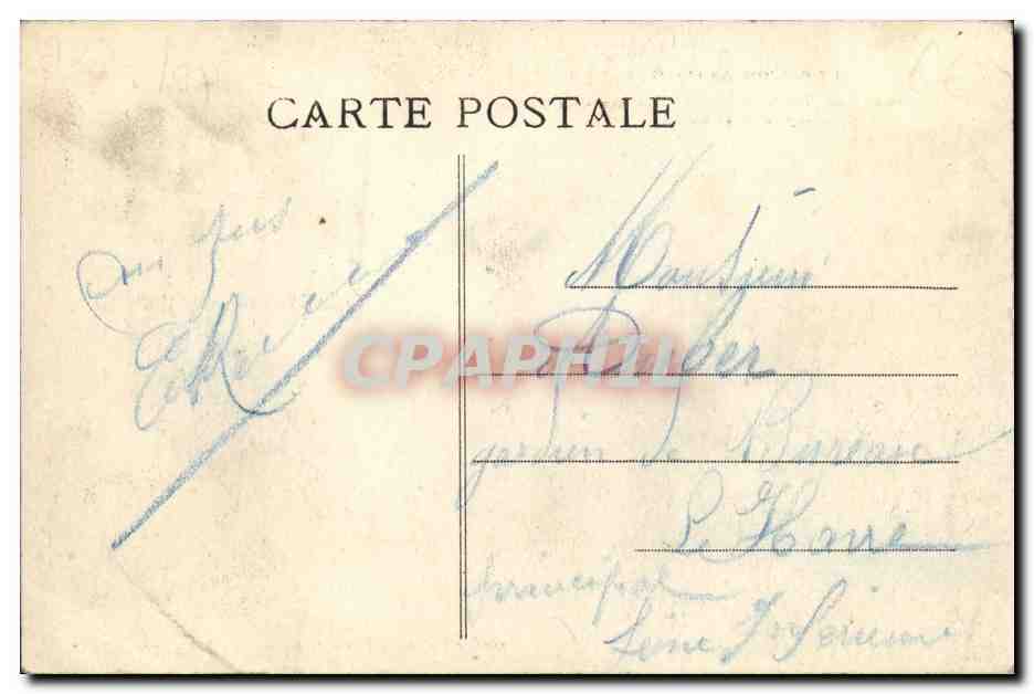 CPA Caen Circuit de l Ouest Caen Lison Ecouche Mexidon La Queue Jouy Fort et Reims Avion Aviation — Verso