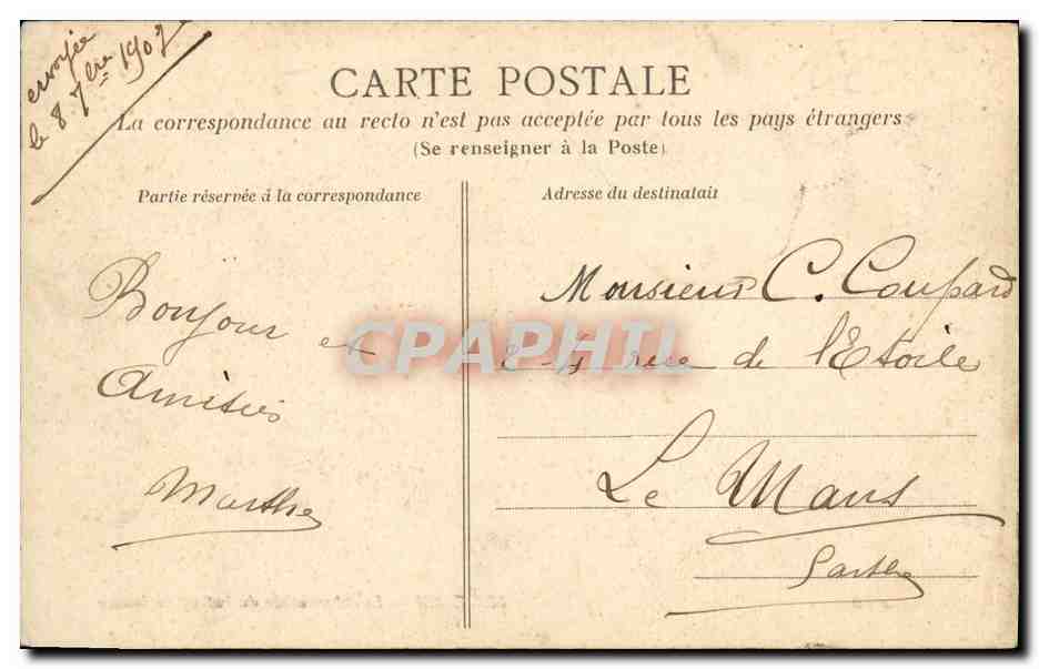 CAEN — Le débarcadère du bateau du Havre — Collection AD — Reverso