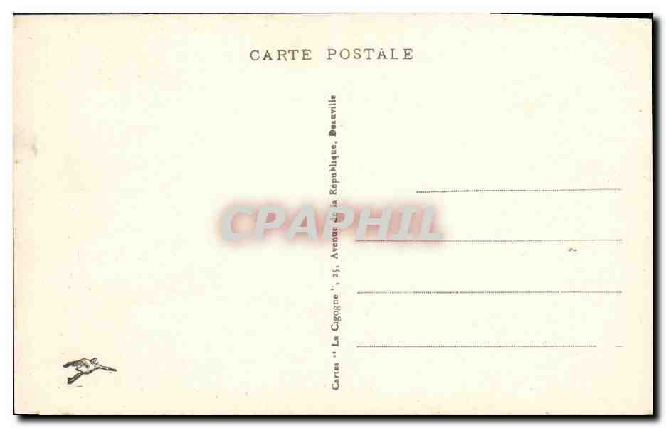 Caen – Le Boulevard des Alliés – Verlag: Cartes 'La Cigogne', 25, Avenue de la République, Beauvais — Rückseite