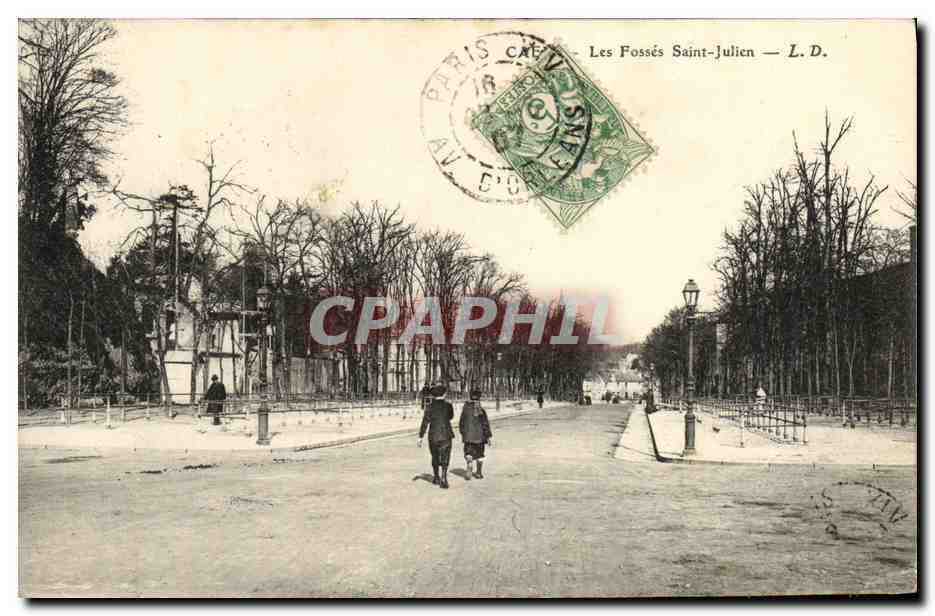 CPA Caen Les Fosses Saint Jullen