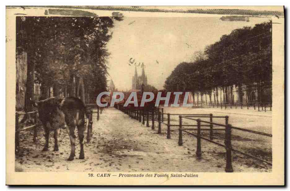 CAEN — Promenade des Fossés Saint-Julien — A. Fronent, phot. - n°78