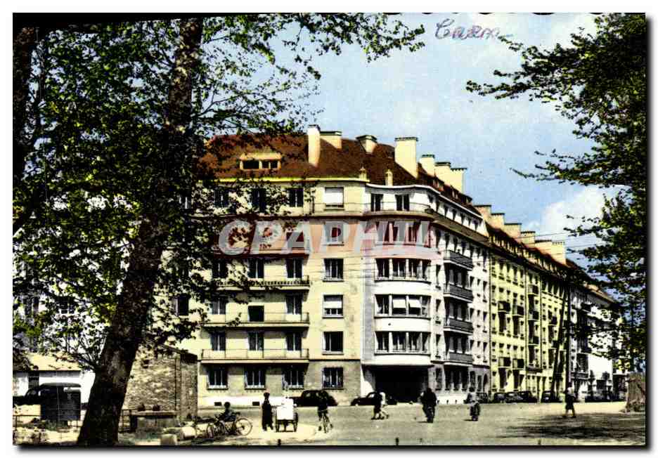 CPM Caen Avenue Madame de Sevigne