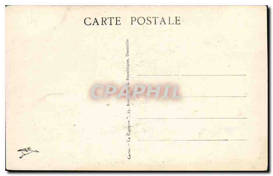 CPA Caen Pecheurs de L Orne — Rückseite