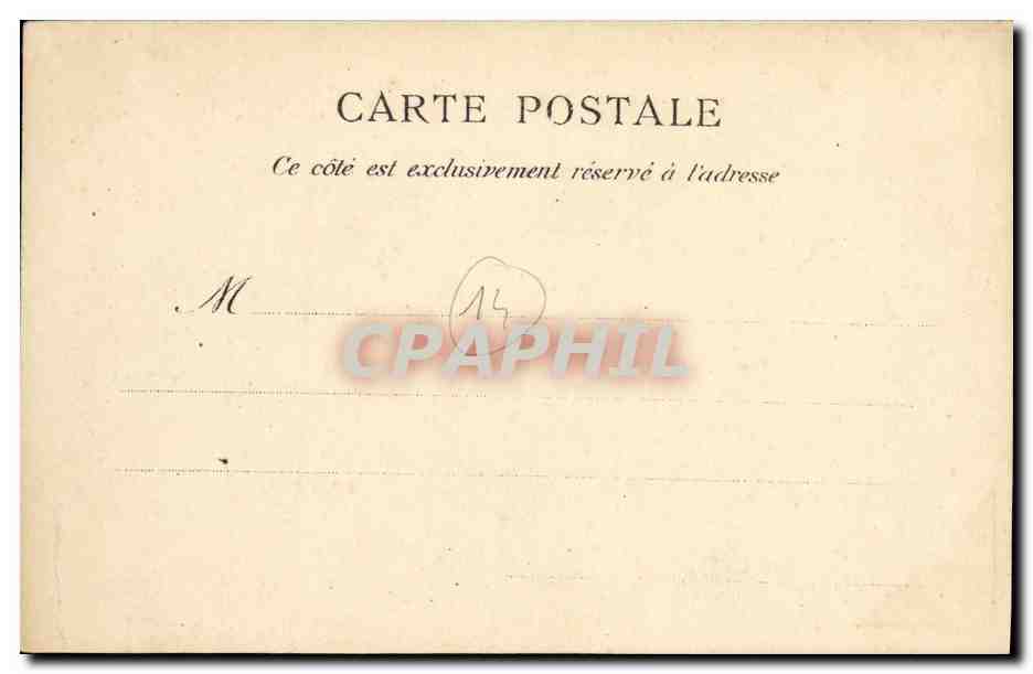 Canal de Caen à la Mer — Bateau à vapeur — Baucher Éditeur, Caen (Delpoud) N°145 — Reverso