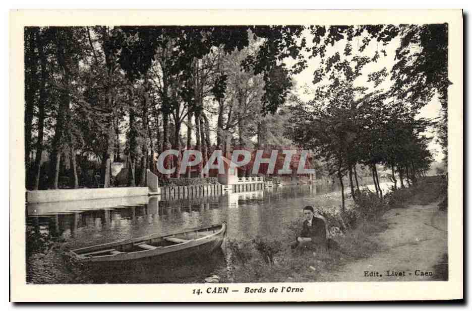 CPA Caen Bords de L Orne
