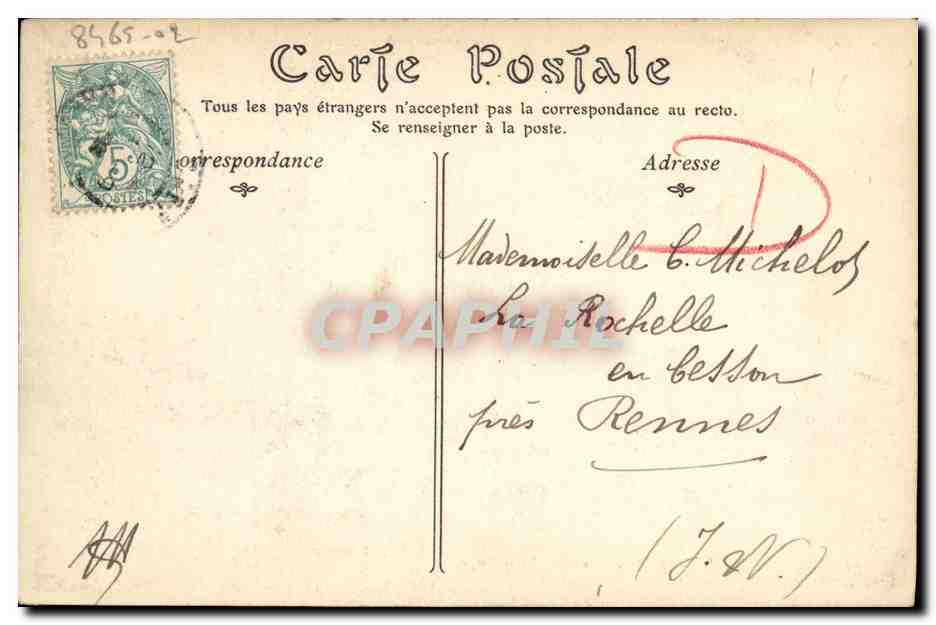 Caen — L'Orne en amont du Barrage — ND Piot — Rückseite
