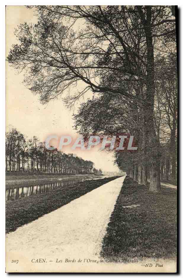 CAEN — Les Bords de l'Orne, le Cours Cafforelli — ND Phot