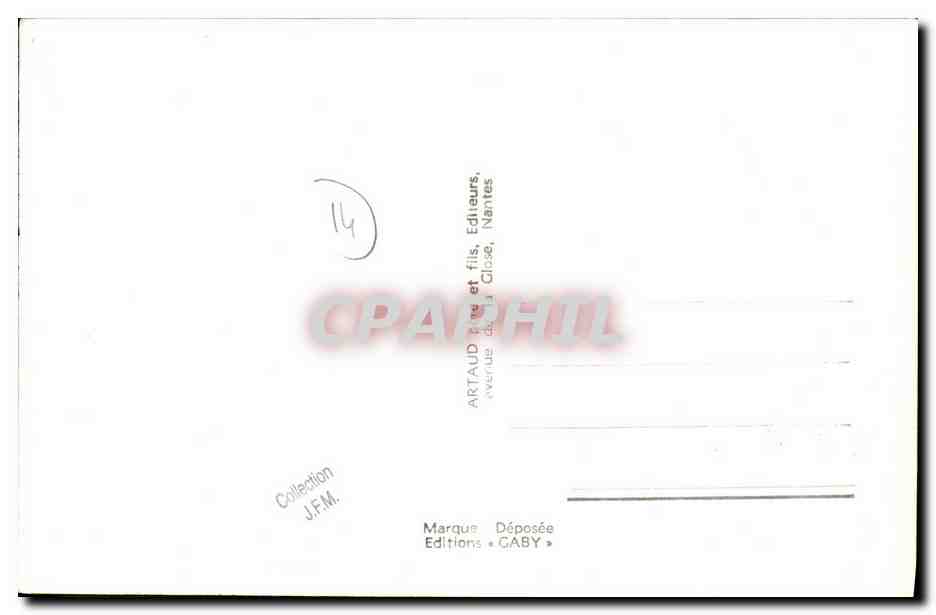 CPA Caen Eglise du Vieux Saint Etienne Militaria — Verso