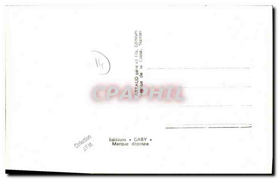 CPA Caen Entree du Chateau Militaria — Verso
