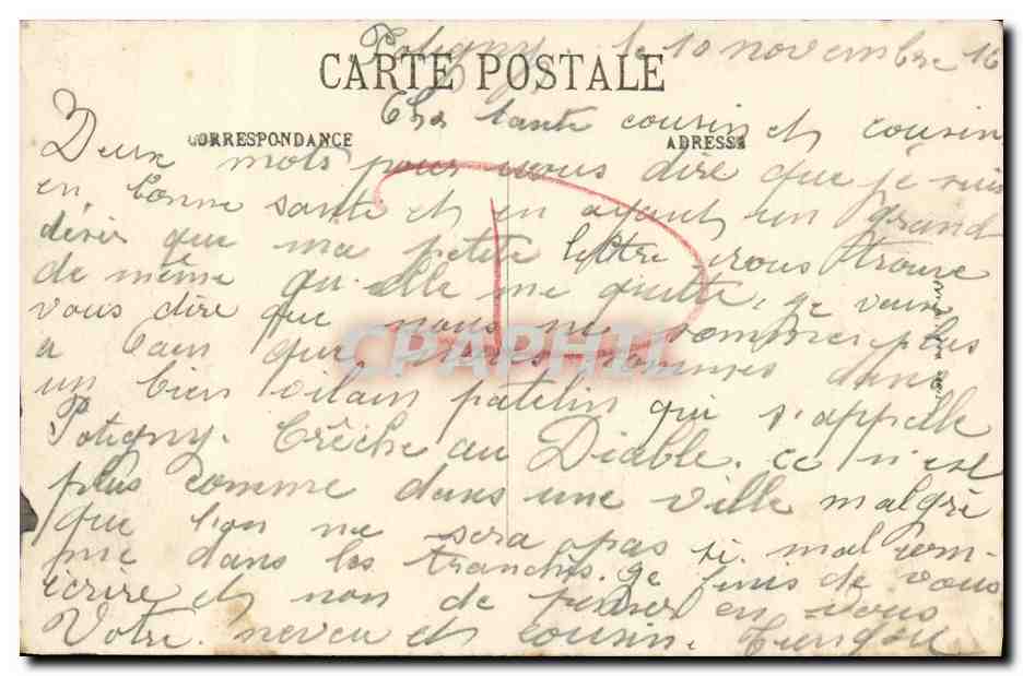 Caen — Caserne Hamelin — LL. — Rückseite