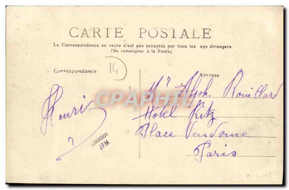CAEN - La Revue de la Garnison sur le Grand Cours — Édition P.R. n°103 — Reverso