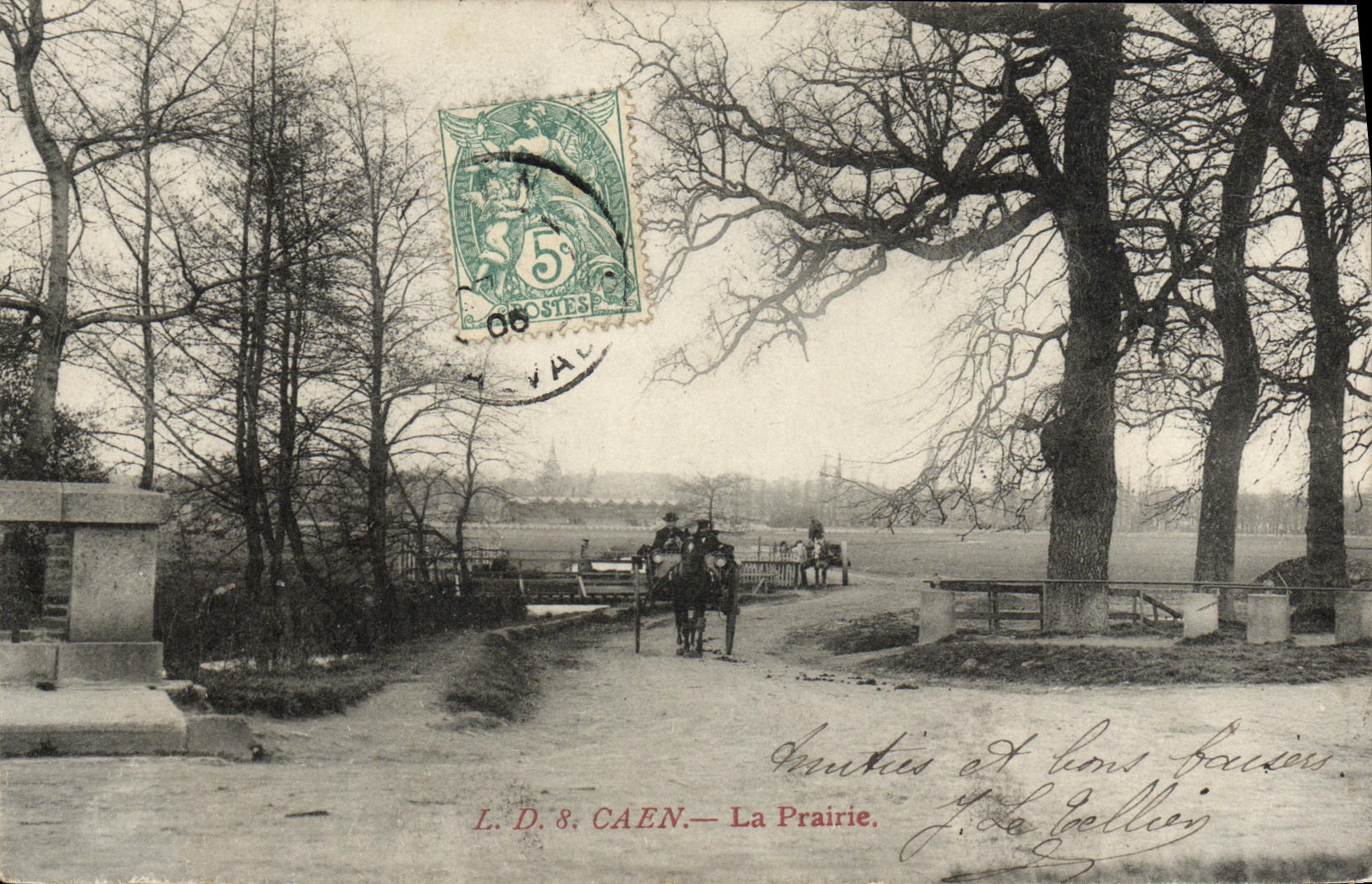 CPA Caen La Prairie 