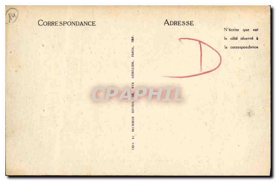 CPA Caen Le Champ de Courses Vue prise du Grand Cours Chevaux Hippisme — Verso