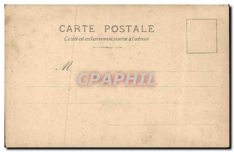 CPA Caen Portes Bon Secours Chateau — Rückseite