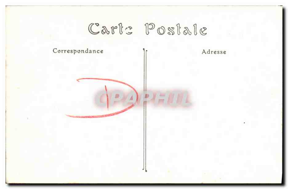 CPA Caen Le Clocher Saint Pierre vue prise du Chateau — Verso