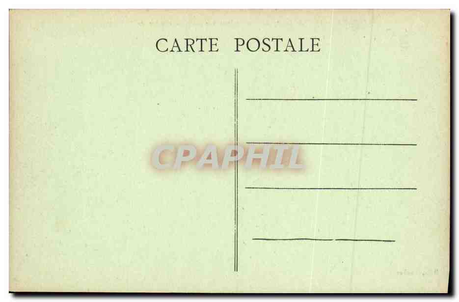 CPA Caen Le Chateau et Caserne Lefevre vue prise du clocher de St Pierre  — Rückseite