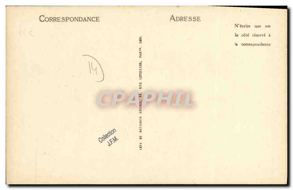 CPA Caen Evrecy Villers Bocage Aunay sur Odon Thury Harcourt Folklore — Rückseite