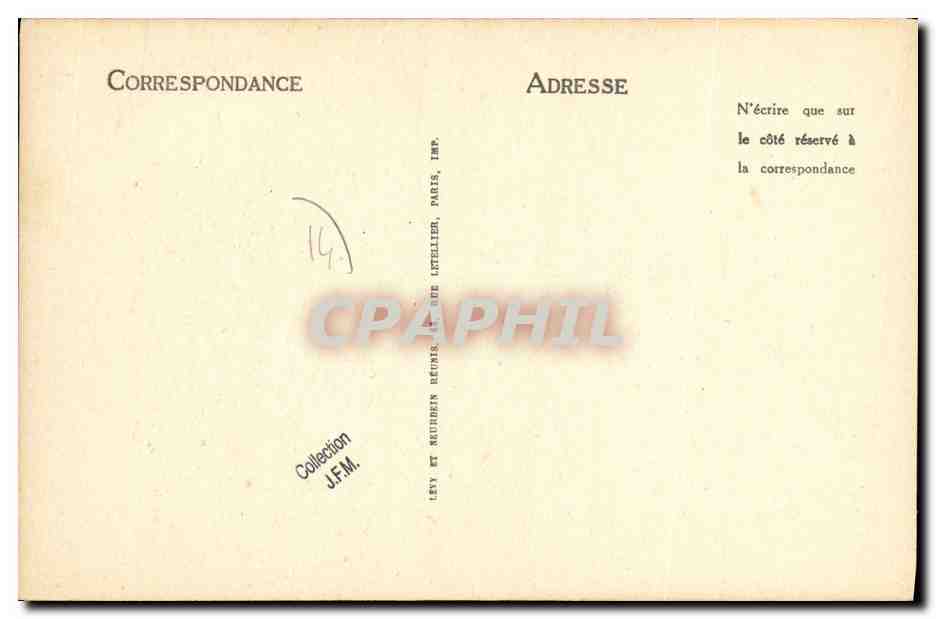 CPA Caen Courseulles Bernieres Folklore — Verso