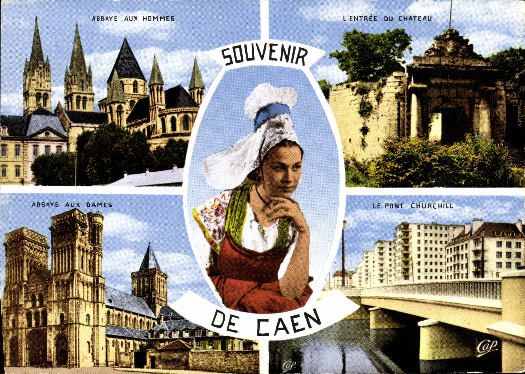 CPM Souvenir de Caen 