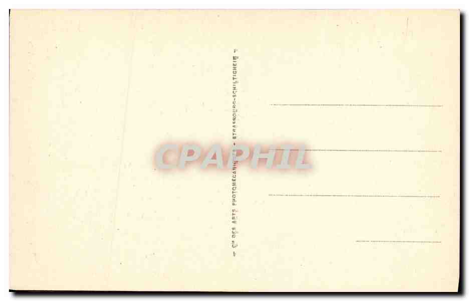 CAEN — Intérieur de la cour des 4-Arts — CPAHIL — Verso