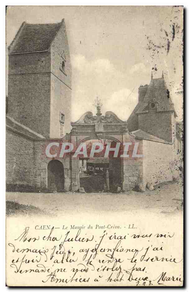 CPA Caen Le Manoir du Pont Creon