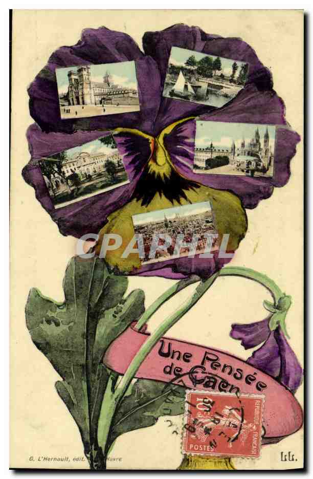 Une Pensée de Caen — G. L'Hernault, édit. Havre