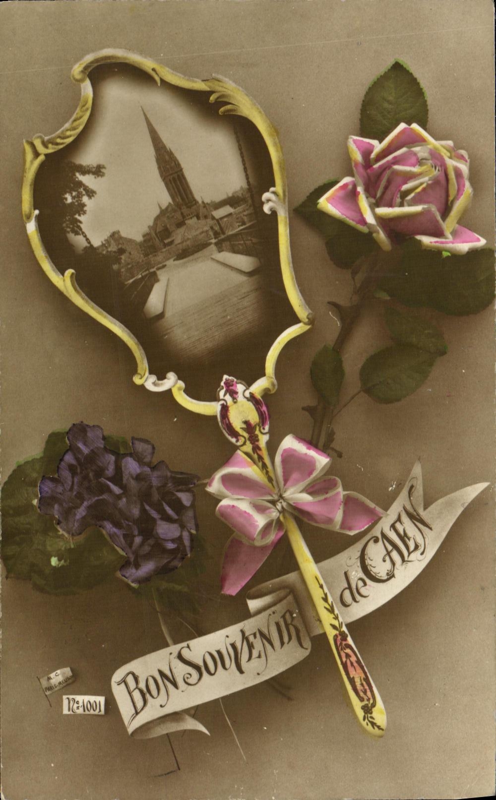 CPA Bon Souvenir de Caen 