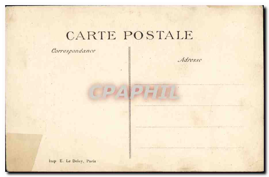 Antieke ansichtkaart A Walhett Canonnier poete du 6eme d artillerie Membre de la societe La Gaite Militaria Concerts caennais — Achterkant
