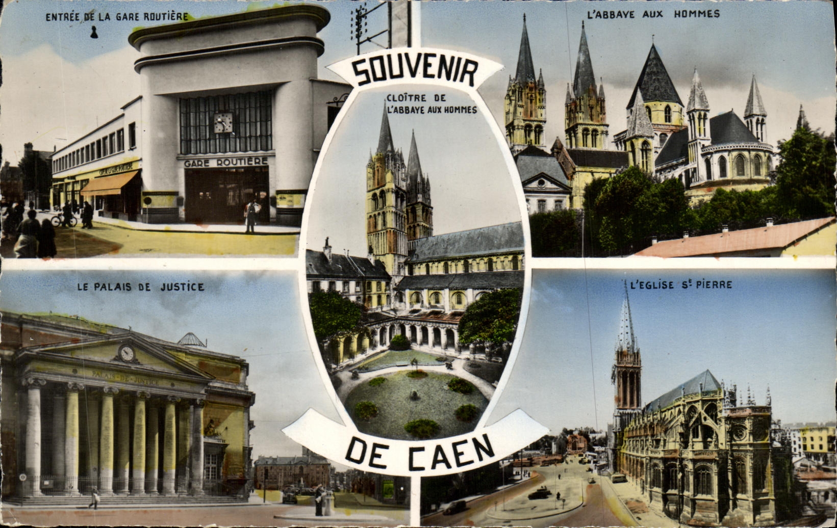 CPM Souvenir de Caen