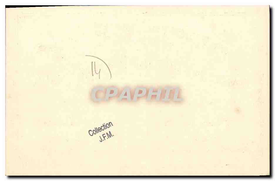 Carte Distribution de recompenses 1883 Protection de L Endance Distribution des Recompenses A L Hotel de Ville de Caen — Rückseite