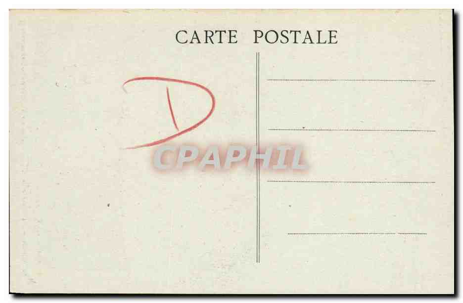 CPA Caen Le Lycee et le Cloitre fondes par Guillaume le Conquerant — Rückseite