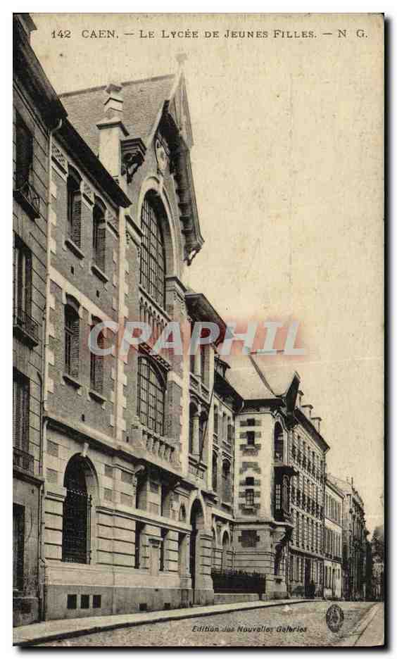CPA Caen Le Lycee de Jeune Filles