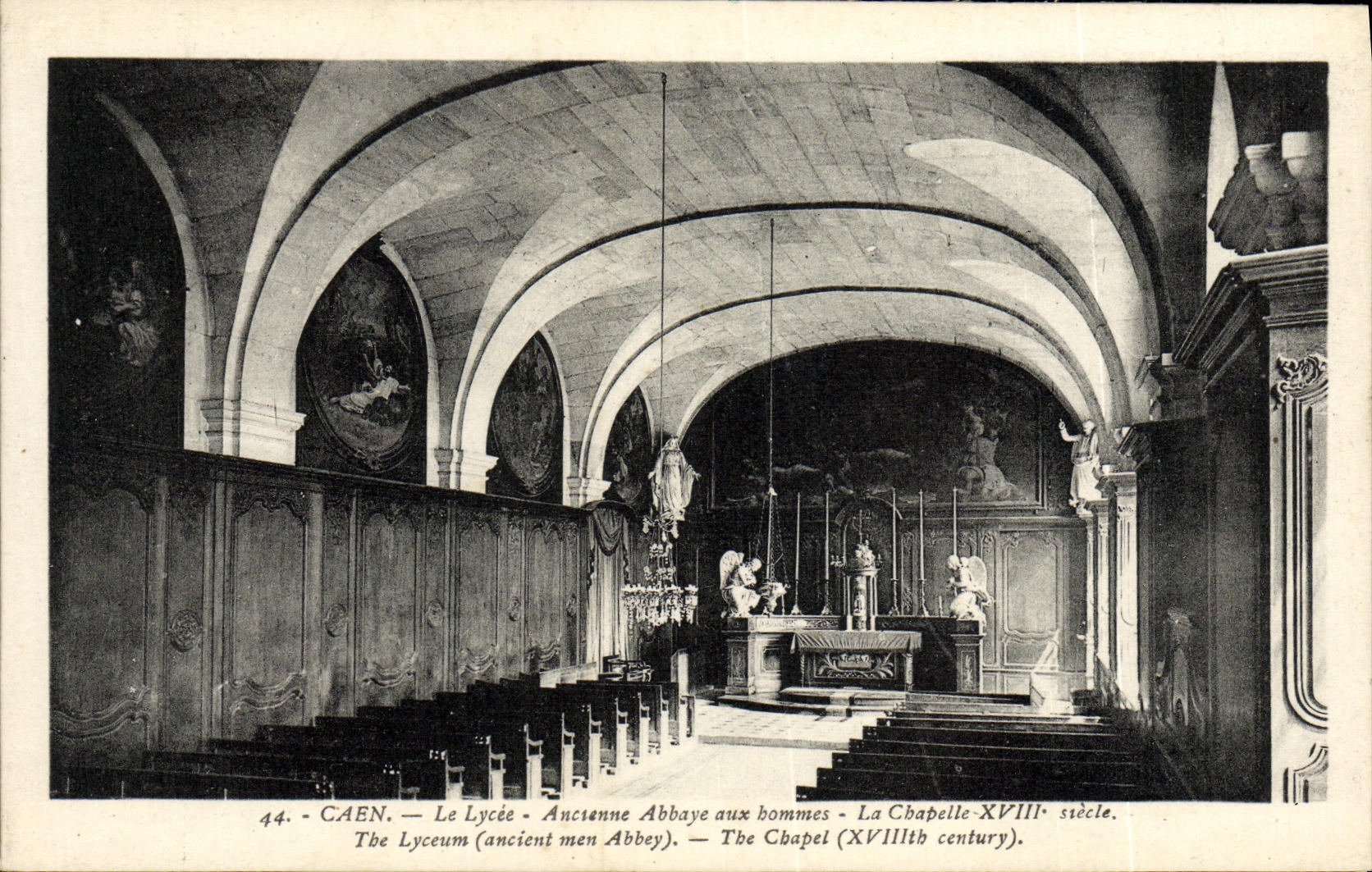 CPA Caen Le Lycee Ancienne Abbaye aux hommes La Chapelle