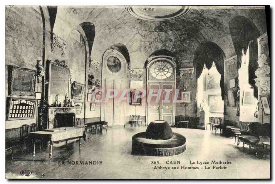 Caen — Le Lycée Malherbe — Le Parloir — La Normandie, n°865