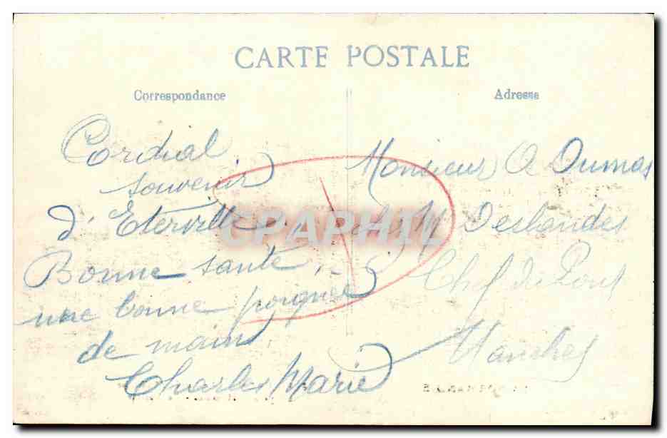 Caen — Le Lycée Malherbe — Le Parloir — La Normandie, n°865 — Rückseite