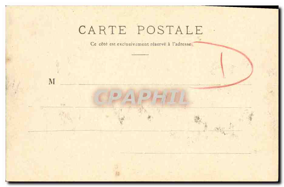 Caen — Das Refektorium des Lyzeums — L. D. — Rückseite