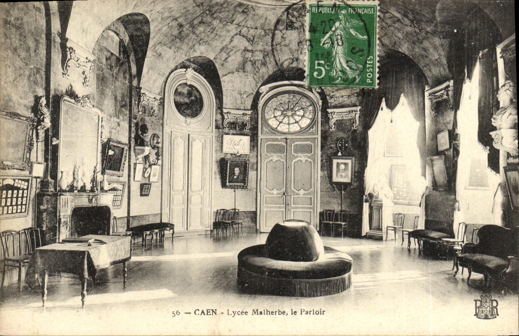 CPA Caen Lycee Malherbe le Parloir