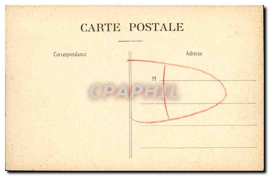 Caen — L'Escalier du Lycée Malherbe — CPAPHIL 113 — Verso