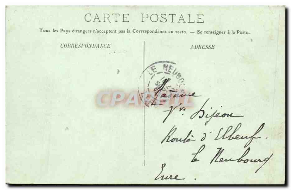 CPA Caen L Ecole de Natation Valette — Verso