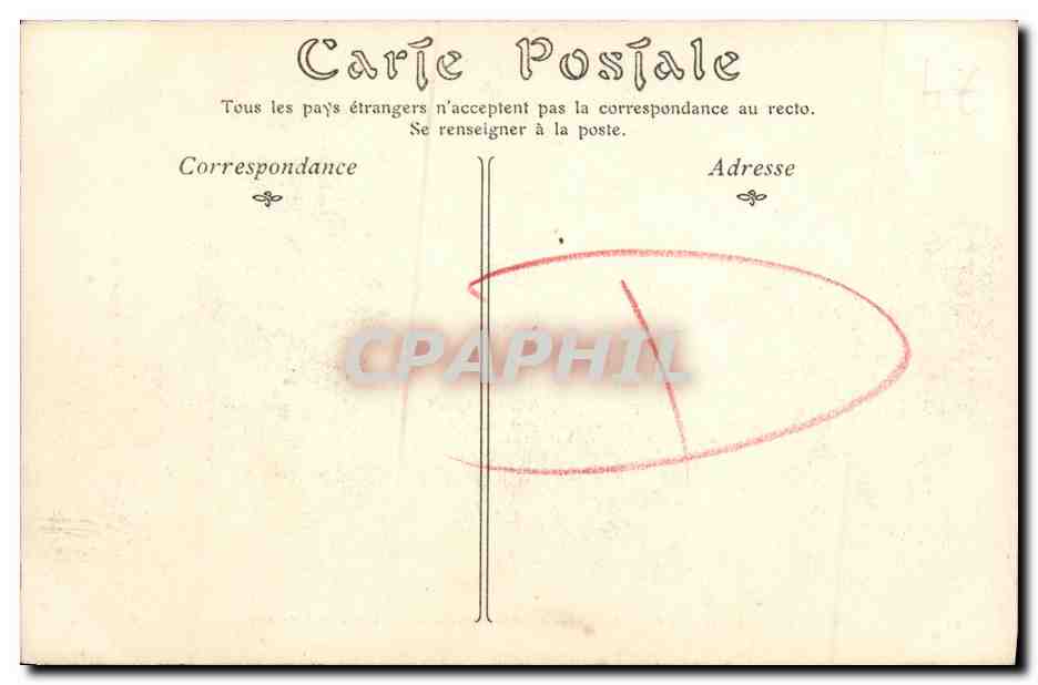 Caen — Das Lycée, die Kirche Saint-Étienne, ehemalige Abtei der Männer — ND Phot, Nr. 117 — Rückseite