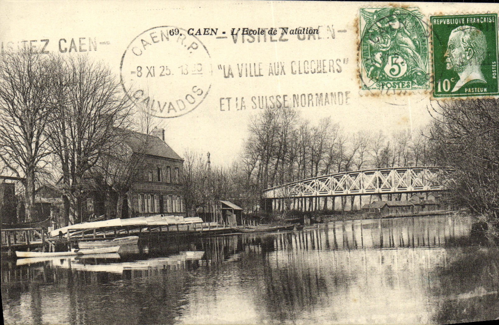 Caen — La ville aux clochers — Mabon-D'ocqueur, éditeur