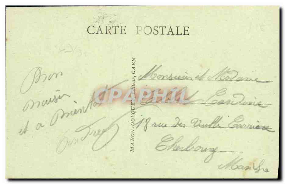 Caen — La ville aux clochers — Mabon-D'ocqueur, éditeur — Reverso