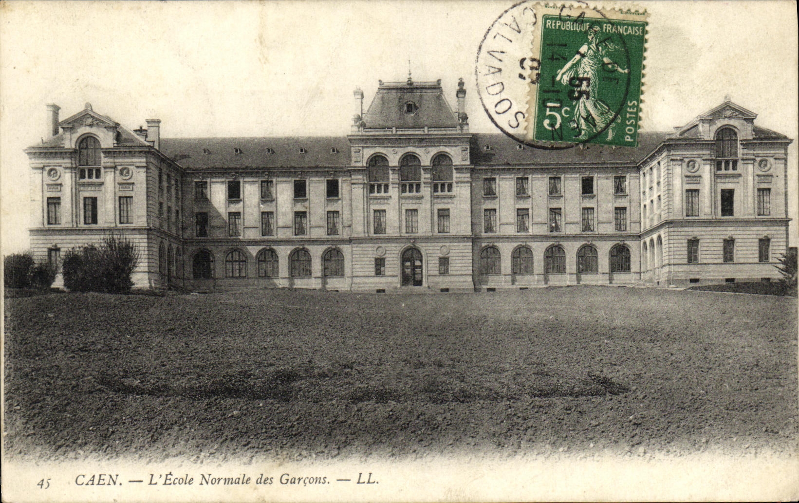 CPA Caen L Ecole Normale des Garcons