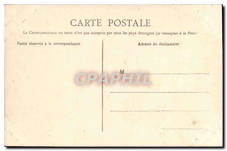 Caen — Hotel de la Prefecture — L. D. — Back