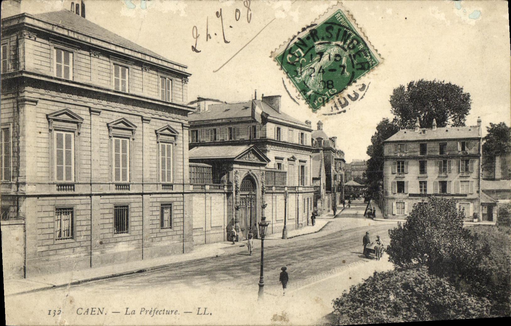 CPA Caen La Prefecture