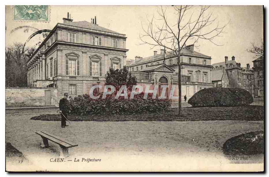 CPA Caen La Prefecture