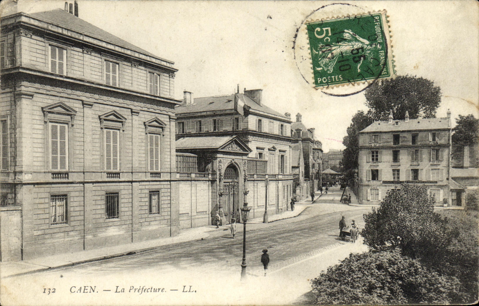 CPA Caen La Prefecture