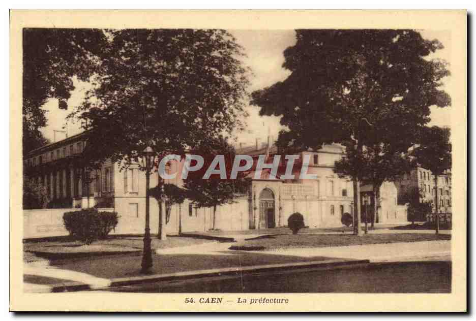CPA Caen La Prefecture